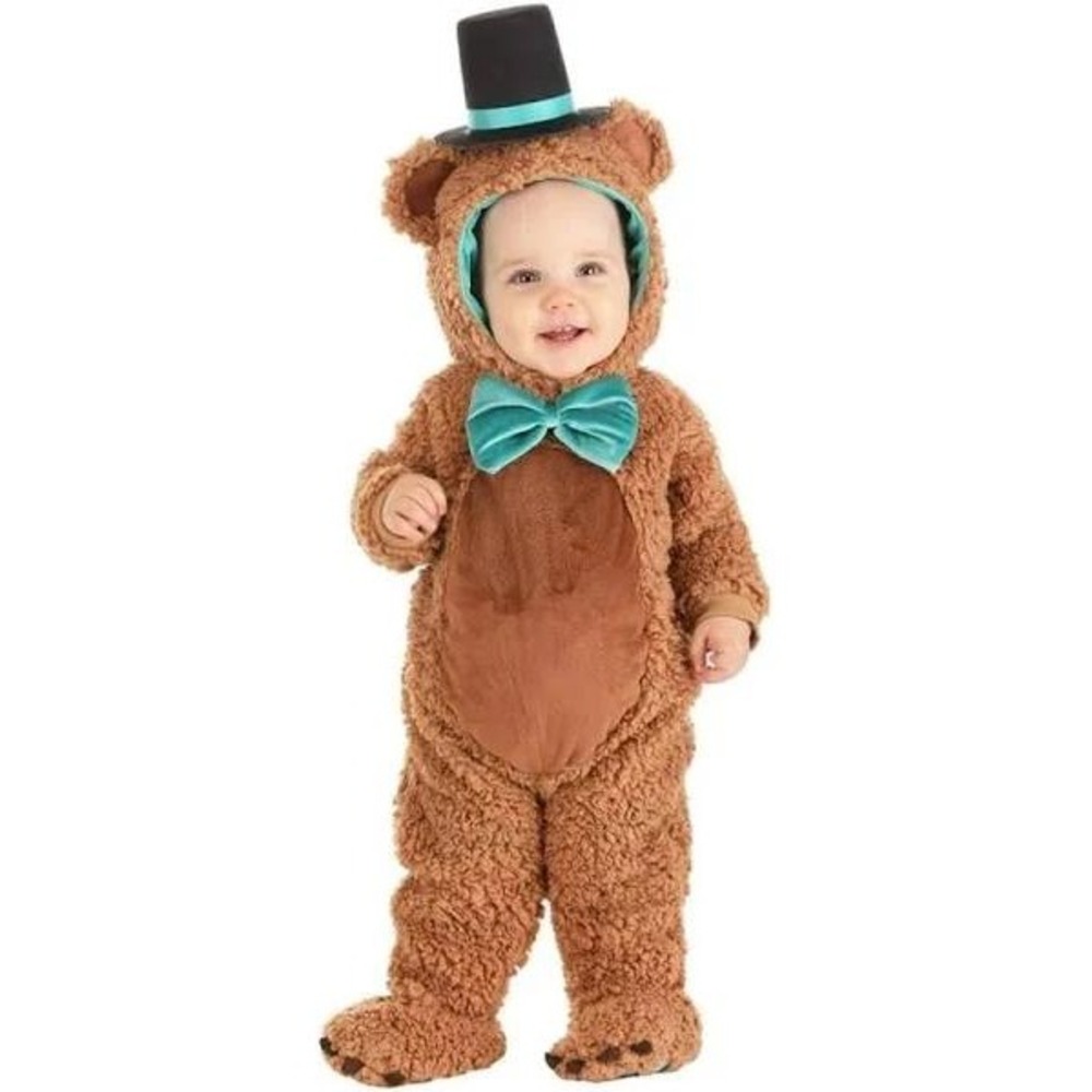 NEW Posh Peanut X Halloween Costumes Fuzzy Archie Bear 12/18 MOS‎ Costume